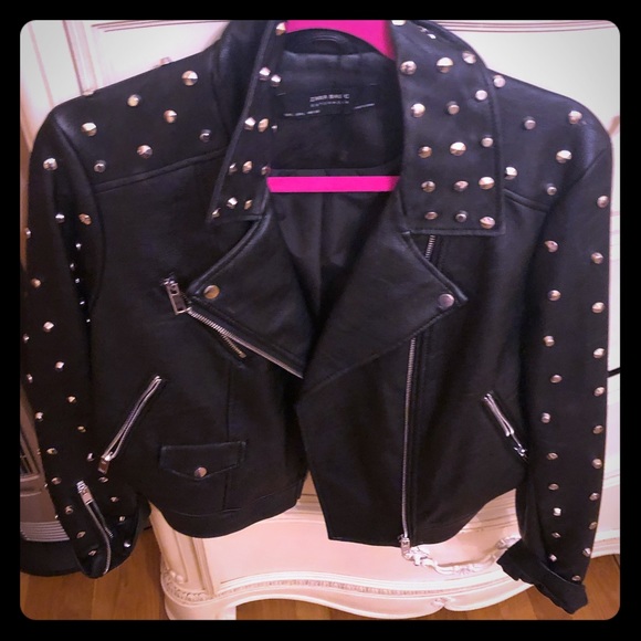 zara skull jacket